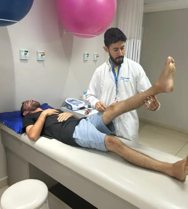 Atendimento de fisioterapia em João Pessoa